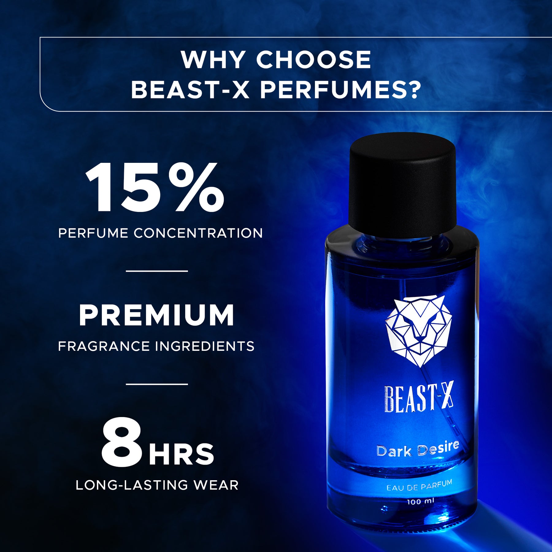 BEAST-X Dark Desire Perfume for Men