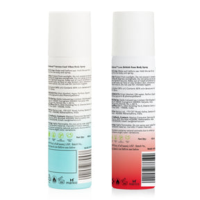 Serene Cool Vibes Body Spray &  Love British Rose Body Spray combo 150ml + 150ml | 300ml