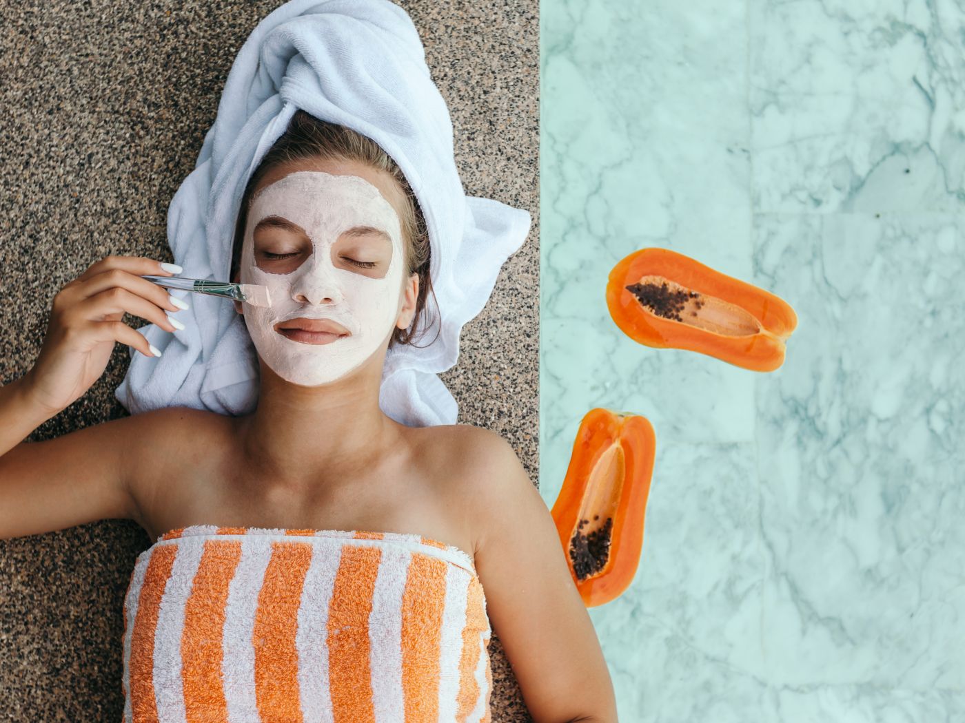 DIY Papaya Face Scrub For Oily Skin At Home