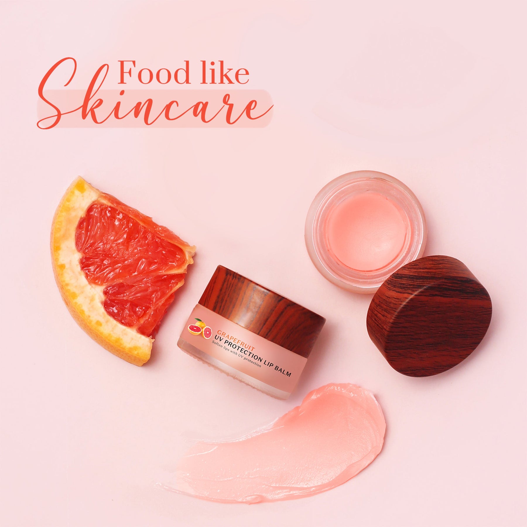 [CRED] Grapefruit UV Protection Lip Balm (Pack of 2) | From the makers of Parachute Advansed | 10ml
