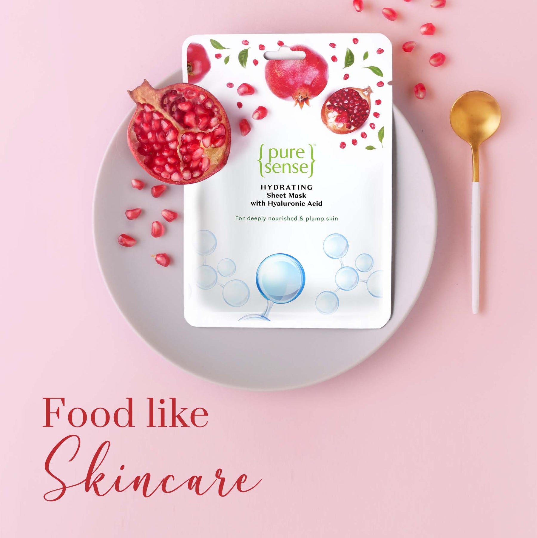 Hydrating Sheet Mask with Hyaluronic Acid | From the makers of Parachute Advansed | 30ml