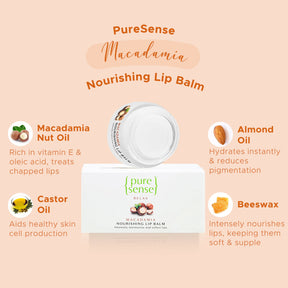 Macadamia Nourishing Lip Balm | From the makers of Parachute Advansed | 5ml