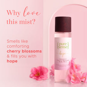 [CRED] Hope Japanese Cherry Blossom Body Mist | From the makers of Parachute Advansed | 150 ml