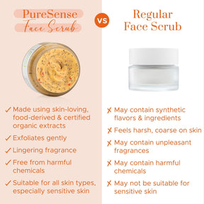 Natural Papaya Face Scrub (Pack of 2) | From the makers of Parachute Advansed | 100ml