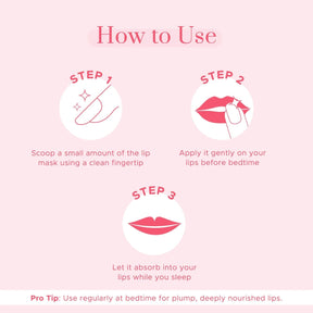 Peach Pie Lip Plumping Mask | From the makers of Parachute Advansed | 5ml