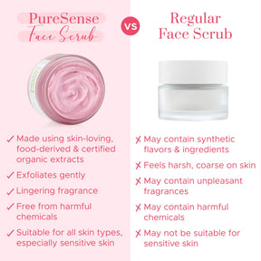 [CRED] Pink Guava Face Scrub | From the makers of Parachute Advansed | Paraben & Sulphate Free | 50gm