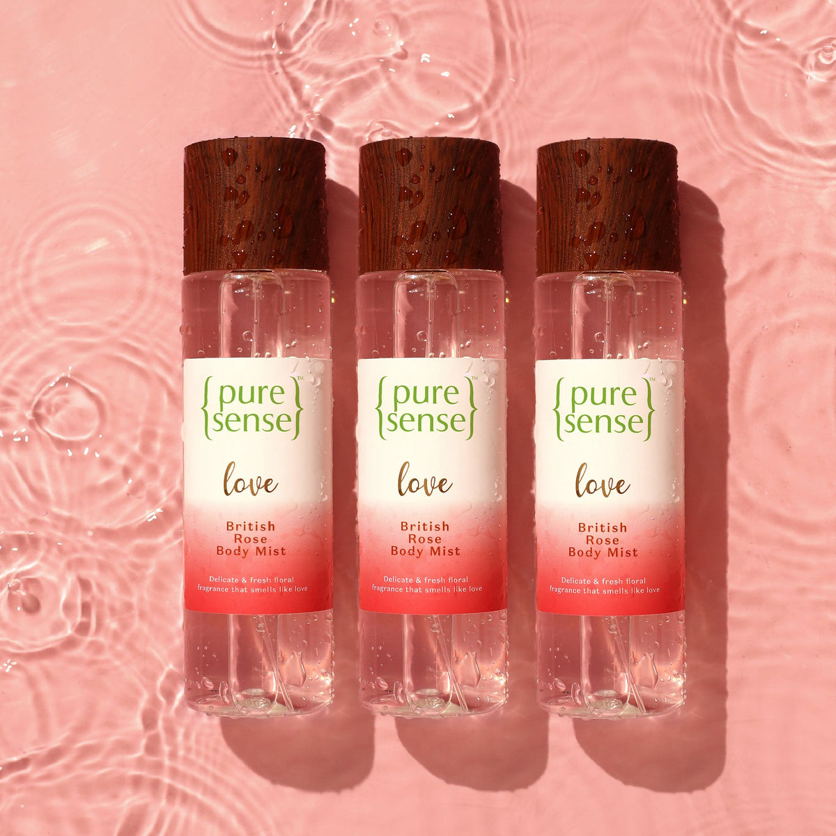 [CRED] Love British Rose Body Mist (Pack of 3) | From the makers of Parachute Advansed |  450ml
