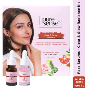 PureSense Clear & Glow Radiance Kit 10ml X 2