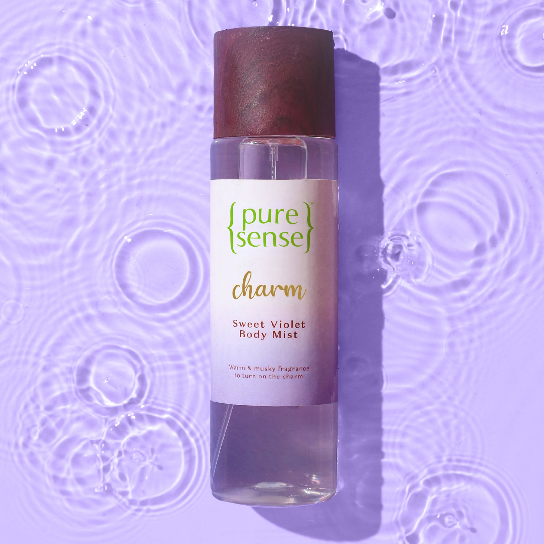 Charm Sweet Violet Body Mist | From the makers of Parachute Advansed | 150ml - PureSense