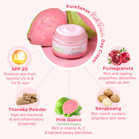 Pink Guava Day Cream | From the makers of Parachute Advansed | 60g