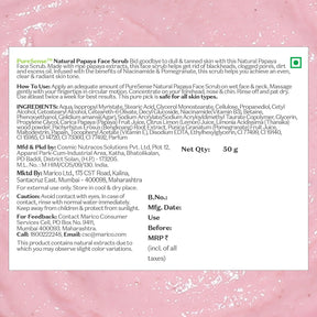 Pink Guava Face Scrub (Pack of 2) | From the makers of Parachute Advansed | 100ml - PureSense