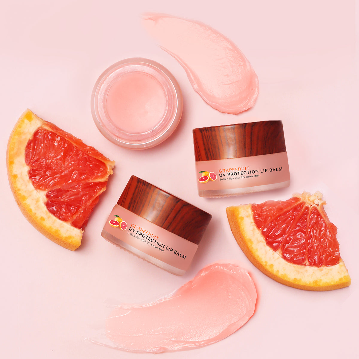Grapefruit UV Protection Lip Balm (Pack of 2) | From the makers of Parachute Advansed | 10ml