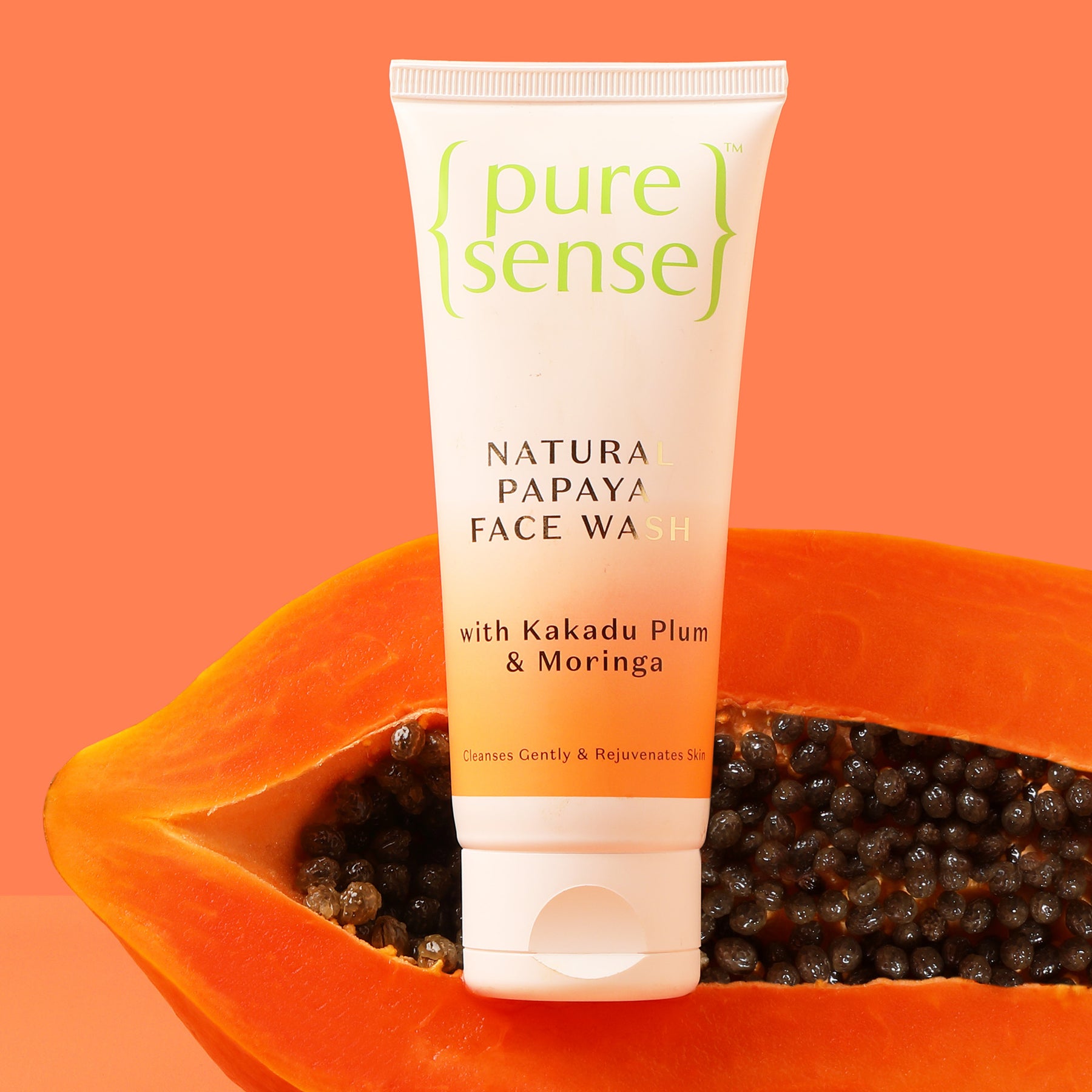 Natural Papaya Face Wash | From the makers of Parachute Advansed | 100ml
